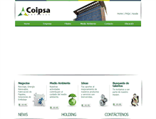 Tablet Screenshot of coipsa.cl
